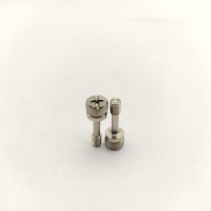 316 Stainless Steel Knurled Captive Screws Combo Drive for Medical Equipment