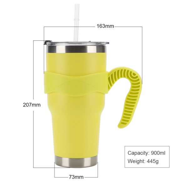 Double Wall 304 SS Inner Vacuum Tumbler / Mug Customized Color