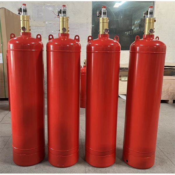Buy Computer Room Fire Extinguisher FM200 Gas Cylinder 5.6MPa at wholesale prices
