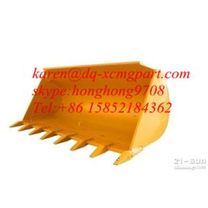 Quality XCMG PARTS wheel loader ZL50G bucket assembly 253000538 for sale