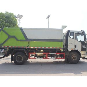 China FAW J6L 4x2 Compression Docking Compactor Garbage Truck