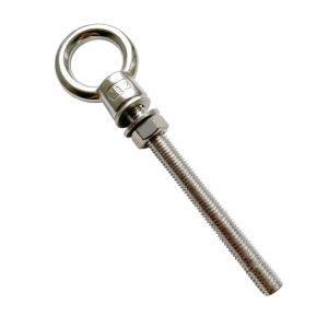 Polished Finish JIS1168 Eye Bolt For Heavy Industry And Corrosion Resistant