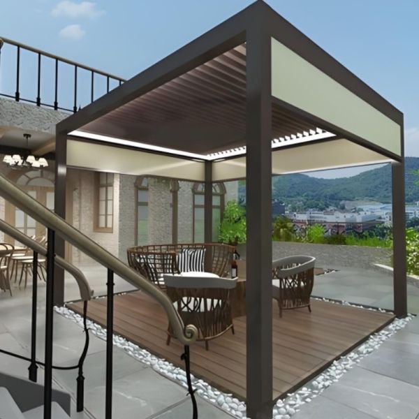 Buy Premium Metal Gazebo: Durable & Adjustable Outdoor Shelter at wholesale prices