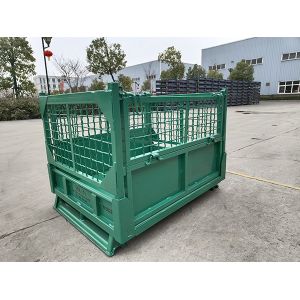 Customized Foldable Collapsible Pallet Cage Efficient Storage Solution