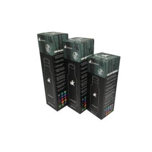 Custom Printed Eco Friendly Water Bottle Boxes Paper Packaging Manufacturer