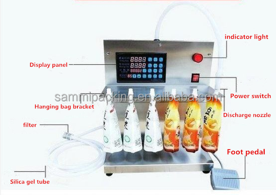 Tomato Paste Ketchup Sachet Packing Machine Spout Pouch Filler Sauce Stand up Pouch Liquid Filling Machine