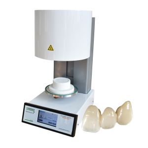 China 1500w CE Vacuum Dental Porcelain Furnace 9cm Firing Chamber 110V on sale
