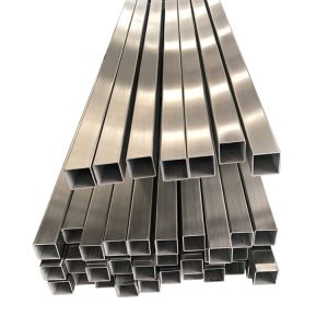 Customized 20mm Stainless Steel Square Pipe BA HL Welding