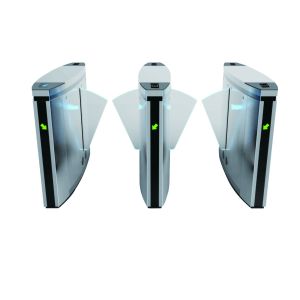 High Efficient Flap Barrier Turnstile Stainless Steel Bridge Type DLX 317