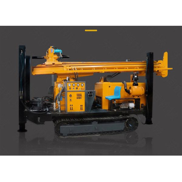 Buy 260m Percussive Pneumatic Drilling Rig Crawler Machine at wholesale prices