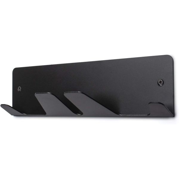 ISO9001 Rohs CE Aluminum Alloy Metal VR Headset and Controllers Wall Mount Storage Stand Hook Bracket in Black