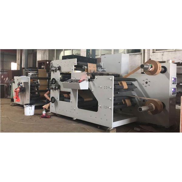 Buy Printed Paper Cups with Customized Logo Single Wall Cup PrintingMachine 4 color adhviese label printing machine with web at wholesale prices