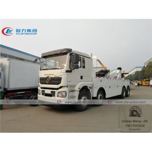 371HP 30 - 60T Shacman 8x4 Heavy Wrecker Trucks