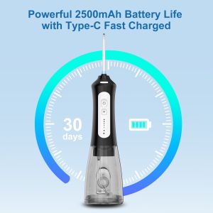 300ML Implant Dental Water Flosser Household Teeth Cleaner Travel Dental