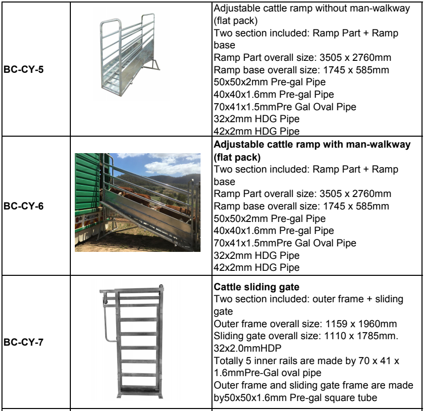 Heavy duty galvanized cattle yard horse fence panel for farm livestock