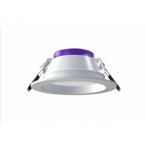 Spinning Alumimun Bathroom Led Downlights IP44 Round Shape Led Recessed