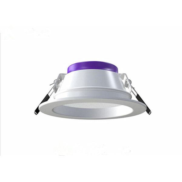 Spinning Alumimun Bathroom Led Downlights IP44 Round Shape Led Recessed