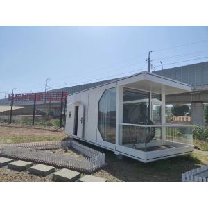 Customizable Capsule Mobile Home Durable Capsule Container House