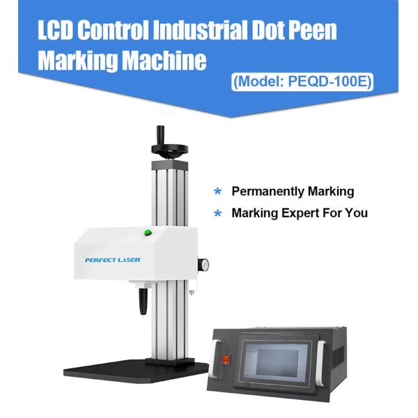 Handheld Dot Peen Marking Machine For Metal Aluminum Carbon Steel Stainless Steel Parts
