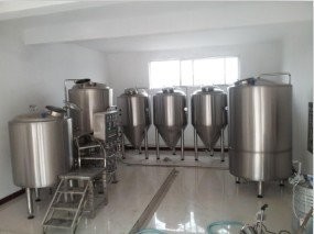 China 200L mini brewery equipment draught beer system on sale