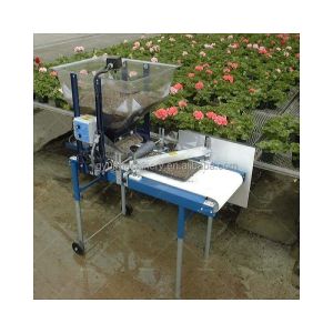 Microgreen Tray Seeding Made Easy with Seedling Planter Machine and Grow Media