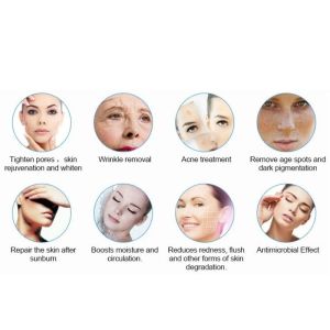 Commercial 9 in1 Oxygen Hydrafacial Machine , 90Kpa Skin Spa Machine