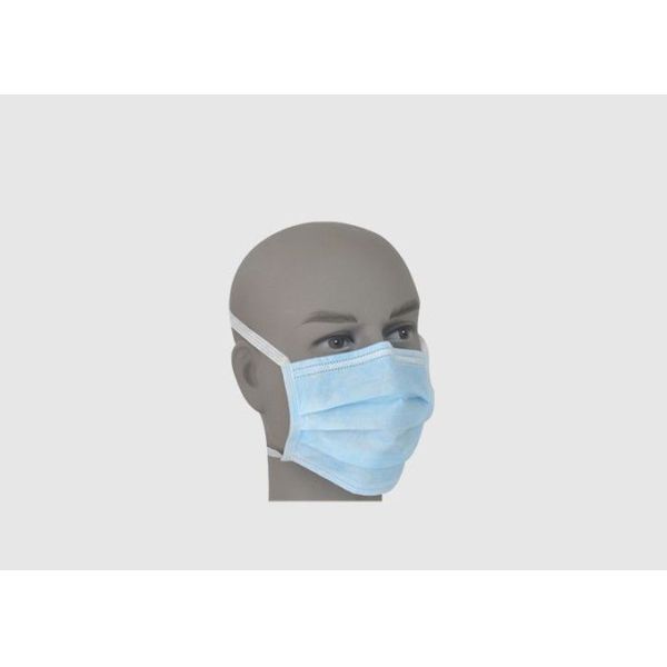 Liquid Proof Disposable Medical Face Mask , 3 Ply Non Woven Face Mask Virus Prevent