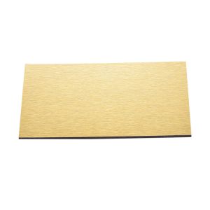 Impact-resistant Aluminum-Finished Composite Panel 2440mm Length