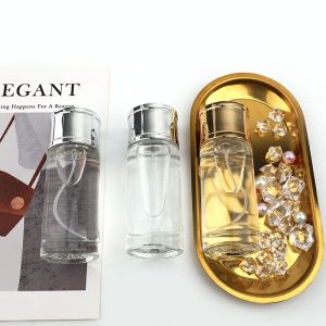 50Ml Perfume Spray Bottle Transparent Straight Round Glass 5000 Pcs
