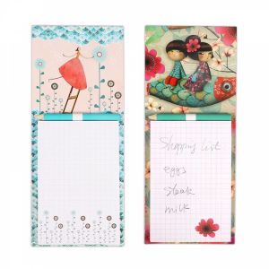 Reusable Fridge Magnetic Memo Pad With Pen Custom Design ISO