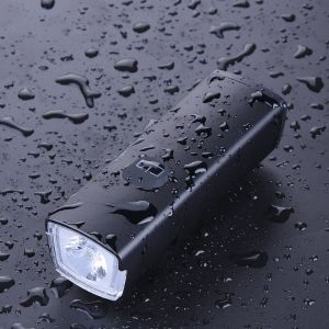 IPX6 Waterproof 2200mAh Battery USB Rechargeable Bike Front Light 600Lms