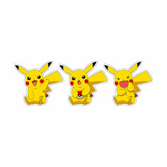 Cartoon Stickers Waterproof Stickers Anime 3D Lenticular Anime Motion Sticker for Car Laptop Refrigerator