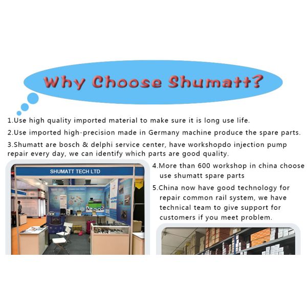 A+ new Shumatt Injector Control Valve Set F00VC01329 for 0445110168 0445110169 0445110284 injector