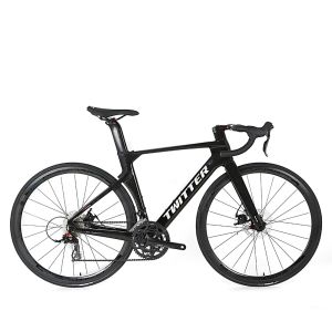 China High Modulus T900 Carbon Road Disc Bike TWITTER R10 700C Aluminum Alloy Rim on sale