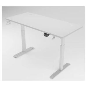 Ergonomic Electric Gaming Desk with Panel Wood Style and Extendable Height