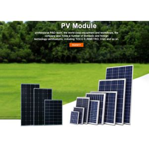 36V 300W Photovoltaic Solar Panels 6.94-8.94A Polycrystalline Silicon