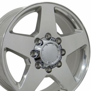 Ct2072 20 Inch Polished Aluminum Wheels Set Of 4 Fit 8x180 Lug 2011-2020