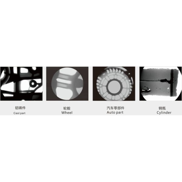 Flaw Inspection Unicomp X Ray Aluminum Casting 160KV Fully Shield Cabinet 0