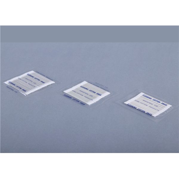 Buy Cleanroom Cotton Swabs with Paper Handle Corrosion Resistant For Cleaning Electronics at wholesale prices