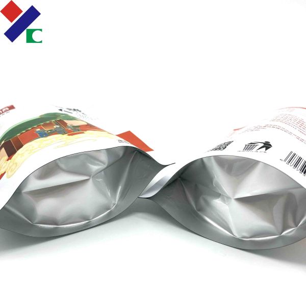 Aluminum Foil Retort Pouch Packaging 60 Microns For Food Snacks