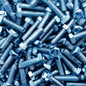 Custom Class 10.9 Carbon Steel Screws Zinc Plated 1mm-600mm Length