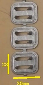 Metal Single and Double Truss Teeth Nail Plate for Wood Building Connectors in