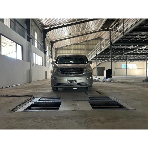 Vehicle Test Line Combo Roller 4 In 1 Vehicle Test Line Set Roller brake tester