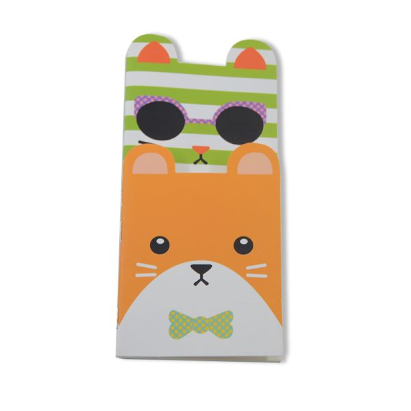 Cute Cartoon Mini Note Book Elastic Kawaii Stationery Paper Cover for Kids and Girls