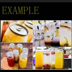 Automatic 600pcs/Hour Tinplate Plastic Can Sealing Machine