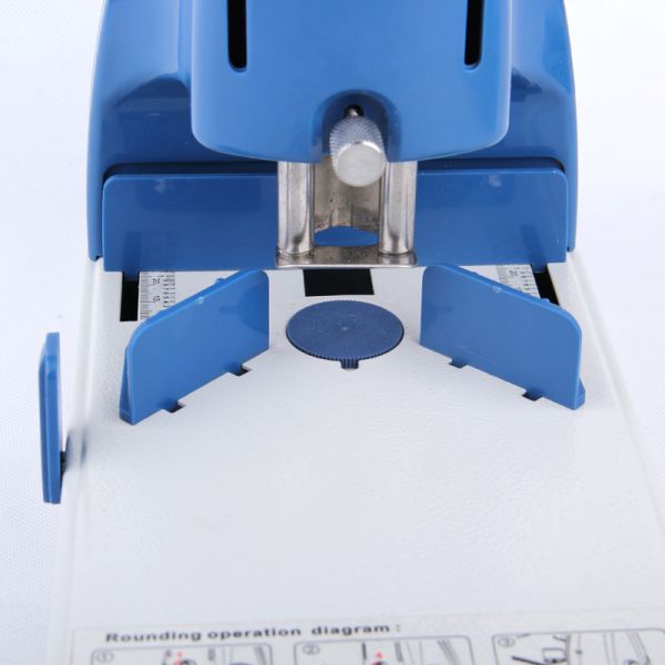 30MM Manual Paper Cutting Corner Rounding Machine 300 Sheets 70Gsm