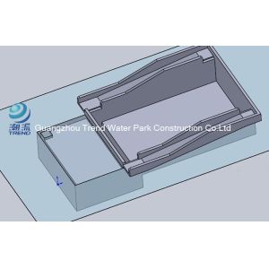 Simulating Flowider Water Surfriding Theme Park Equipment Surf Boarding