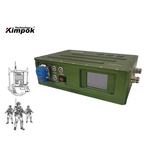 Buy Manpack Robust COFDM VideoTransmitter , Wireless Video Sender Long Range at wholesale prices