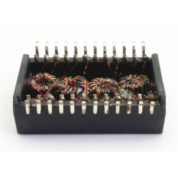 H6072NL smd power transformer Dual Port 1000 BASE-T / SMD Lan Ethernet PoE+