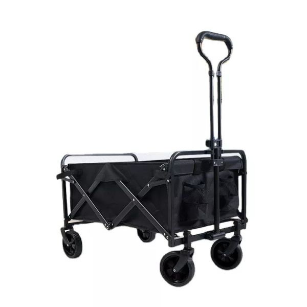 Outdoor Shopping Cart with Wheels Foldable and Easy to Maneuver Weight Capacity